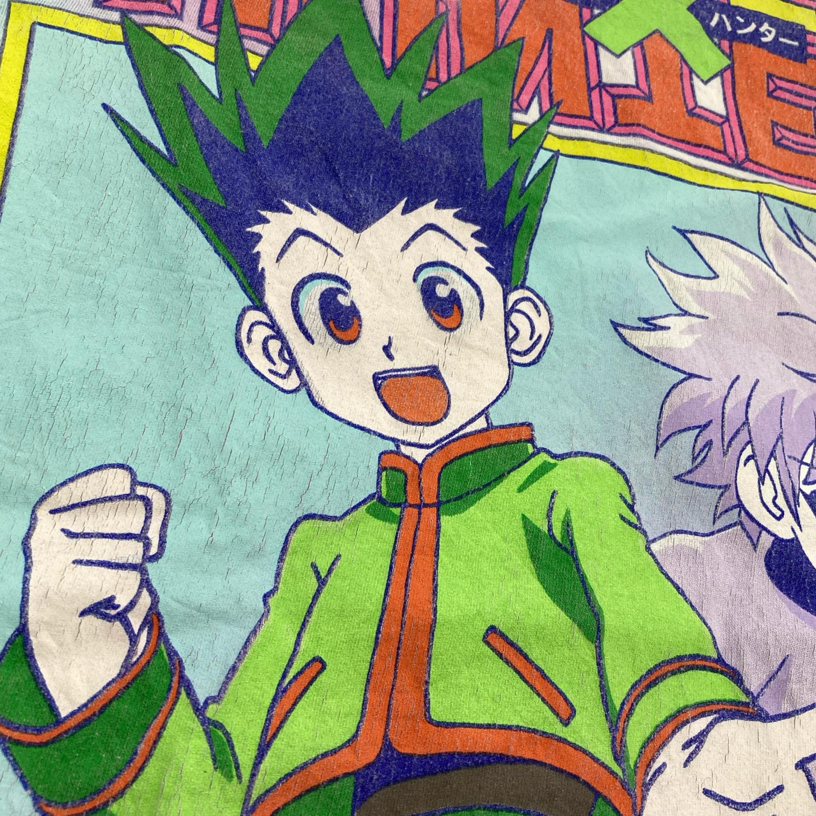 半袖Ｔシャツ HUNTER×HUNTER ハンターハンター ゴン&キルア アニメキャラプリントTee S タイダイ S マルチカラー