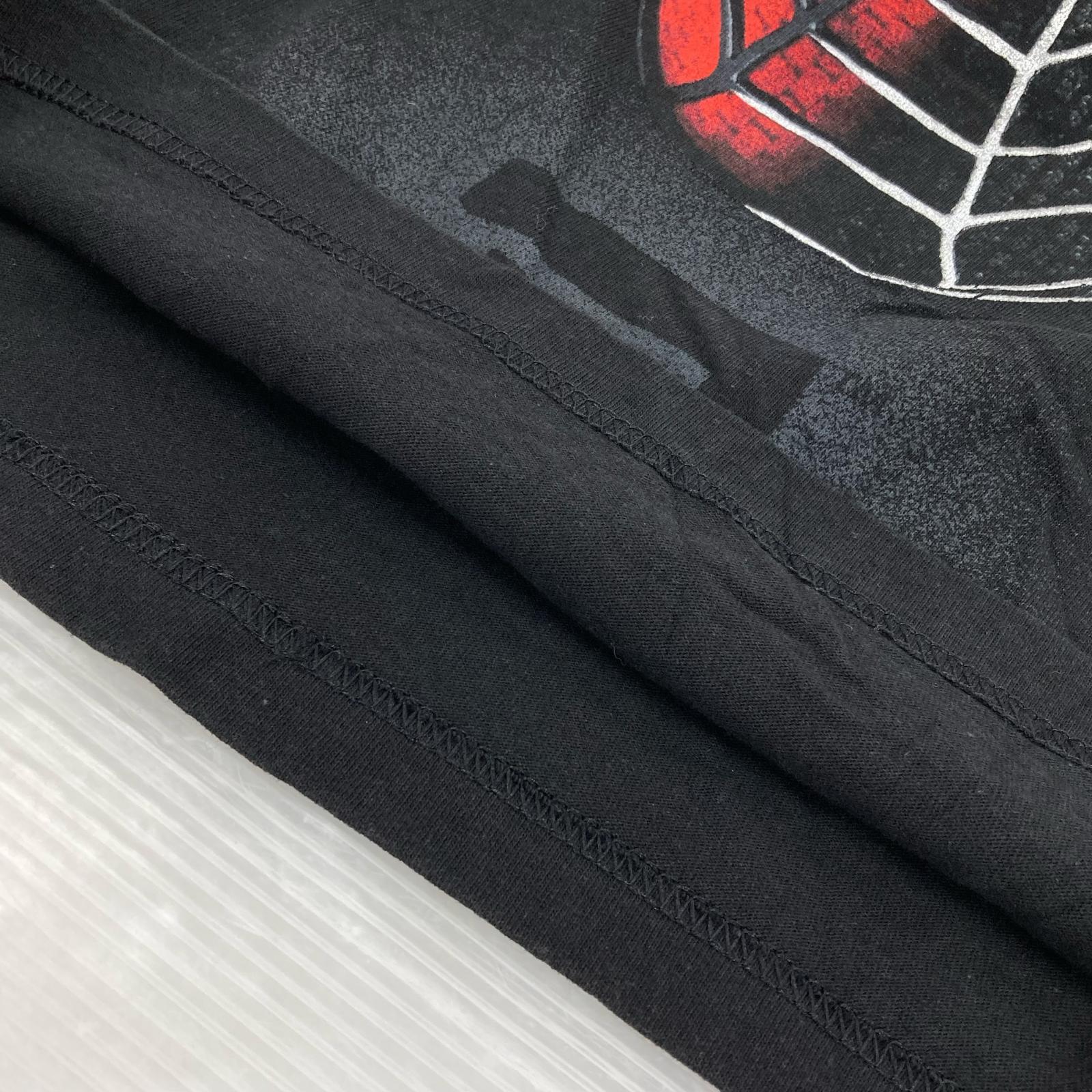 半袖Ｔシャツ 00s SPIDER-MAN 3 スパイダーマン ムービーTee S ブラック S ブラック
