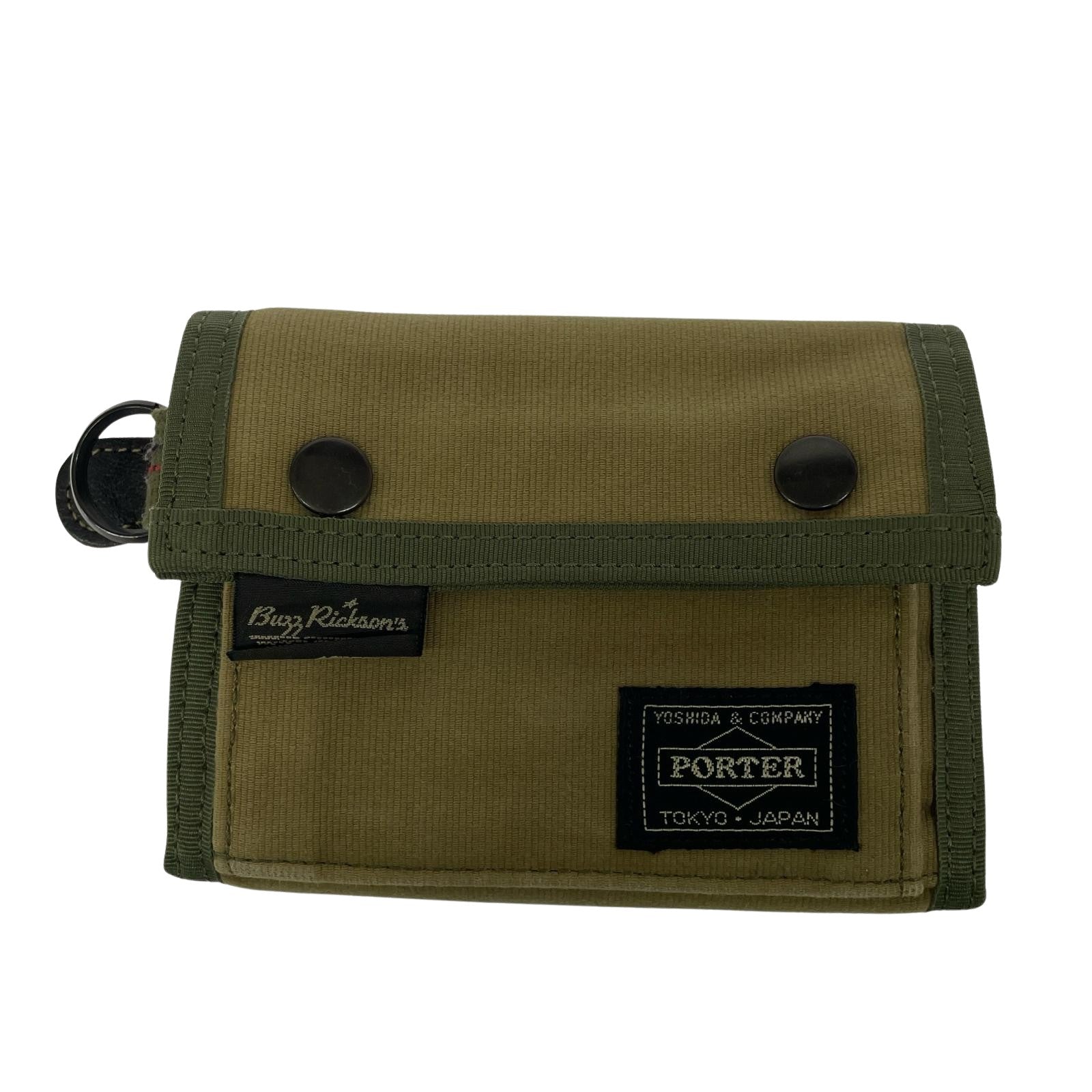 コンパクトウォレット ×PORTER JUNGLE CLOTH WALLET ブラウン