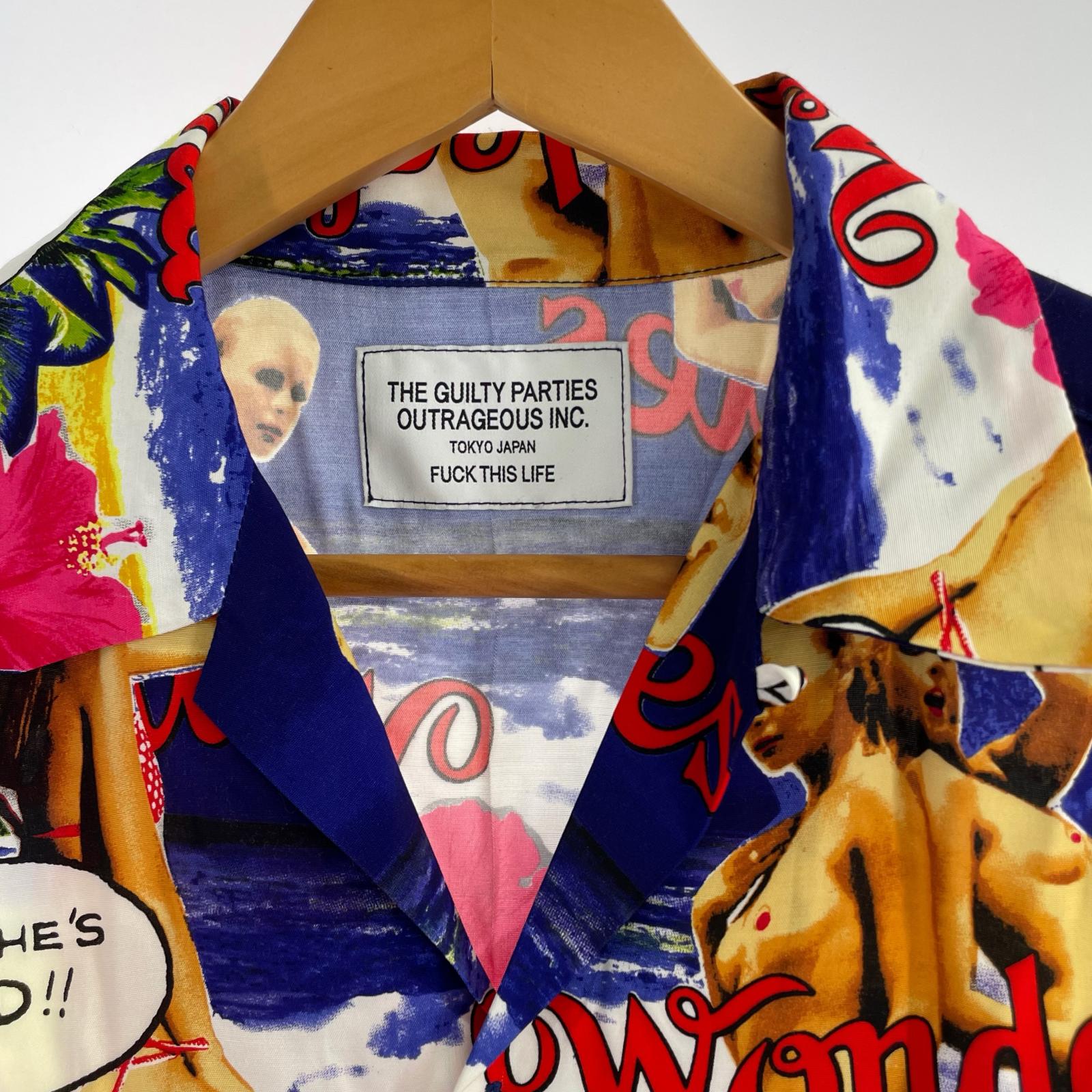 半袖シャツ 12ss paradise aloha S BLU S マルチカラー