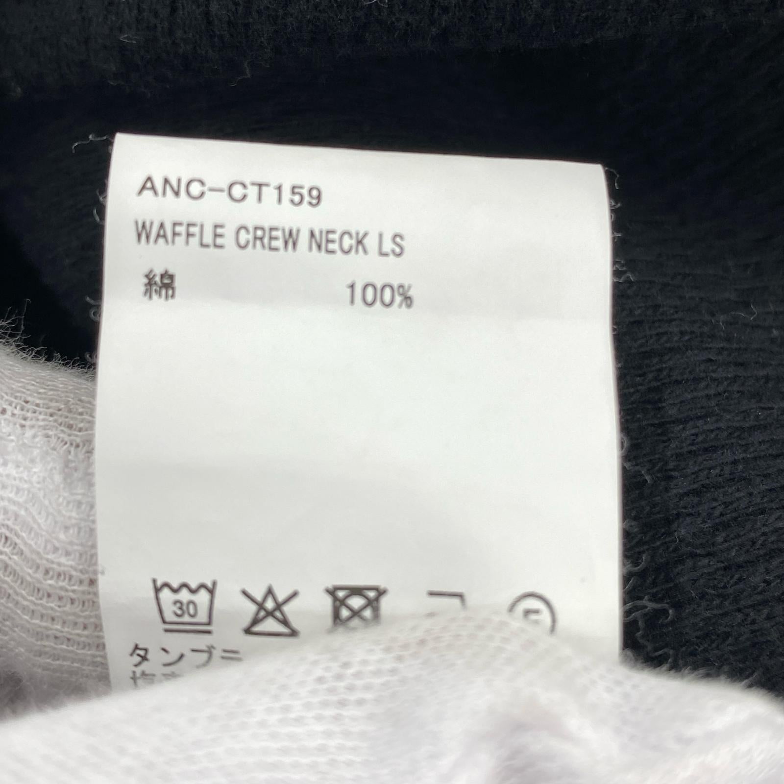 長袖Ｔシャツ ANC-CT159 ブラック