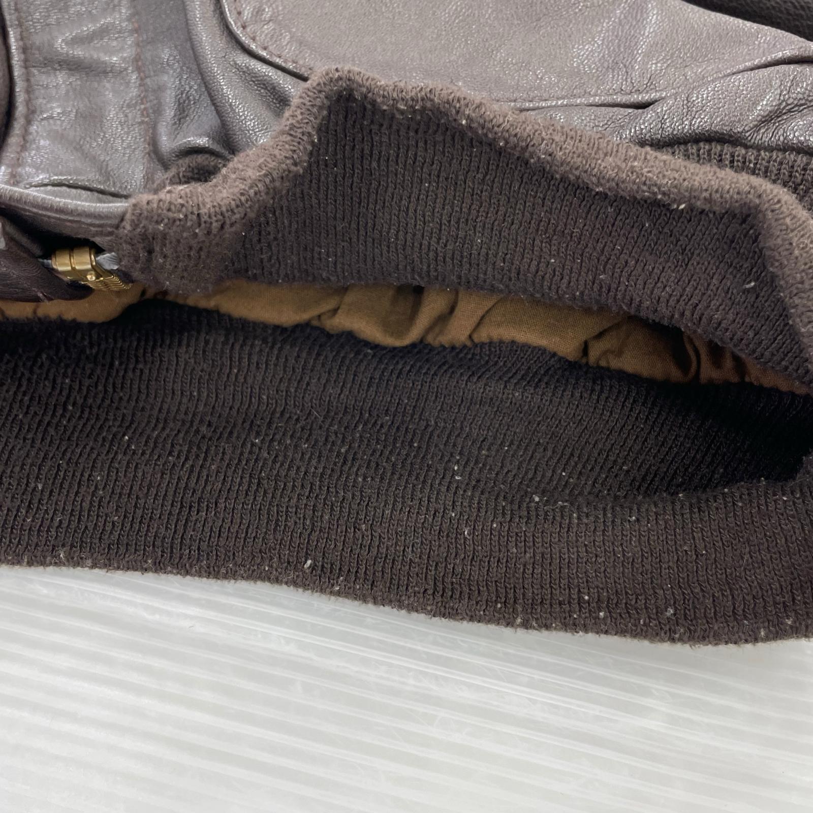 レザージャケット SADDLERY A-2 レザーフライトジャケット 38S ブラウン ブラウン