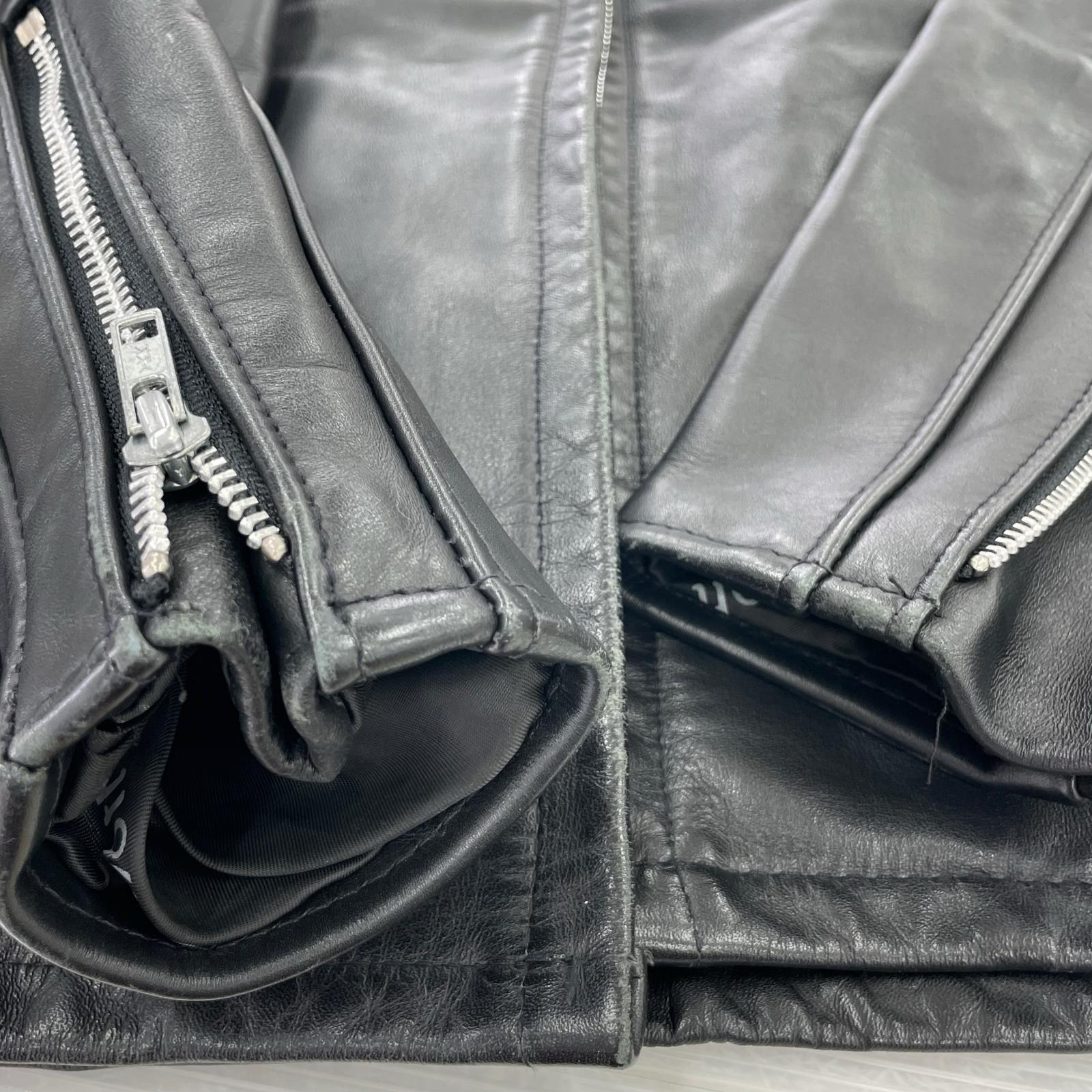 レザージャケット schott 101 レザーシングルライダース ライナー付き 36 ブラック 36 ブラック