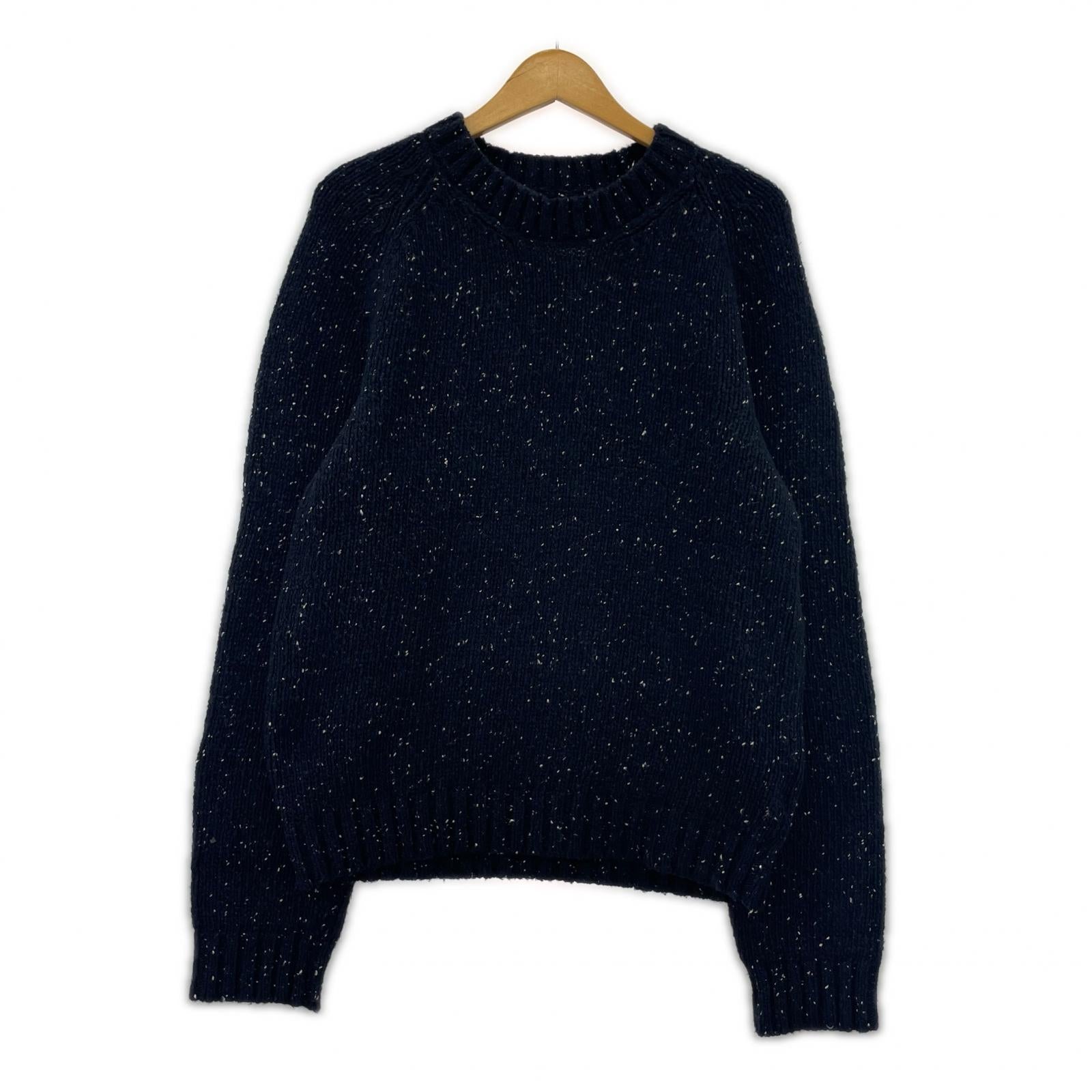 ニット 19AW クルーネックメランジニット M M