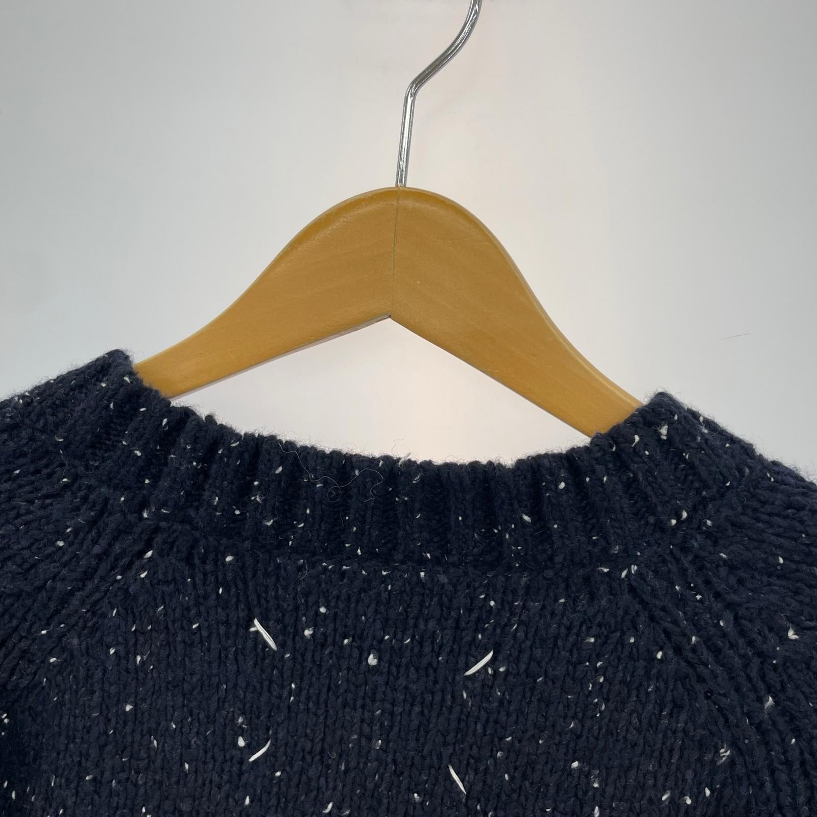 ニット 19AW クルーネックメランジニット M M