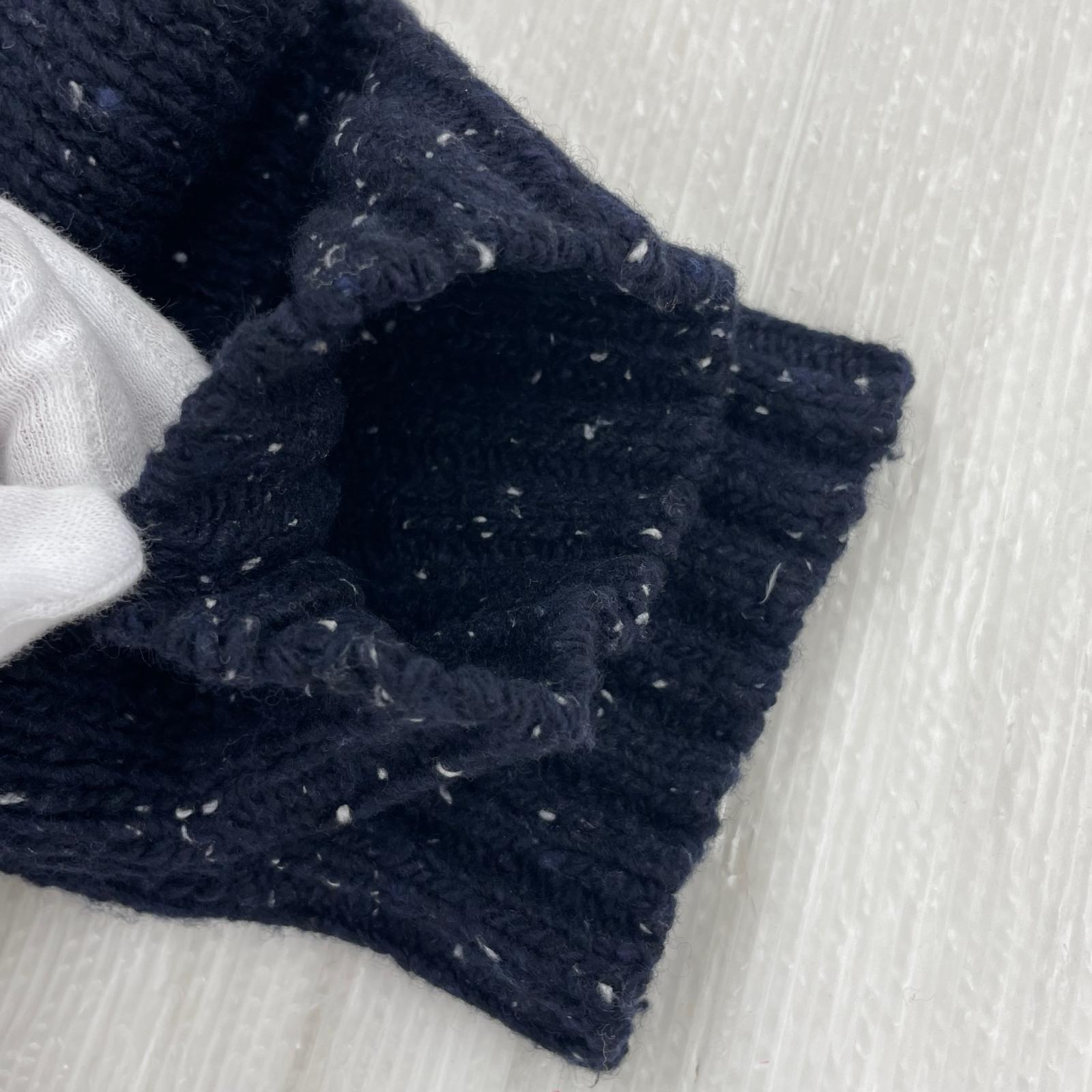 ニット 19AW クルーネックメランジニット M M