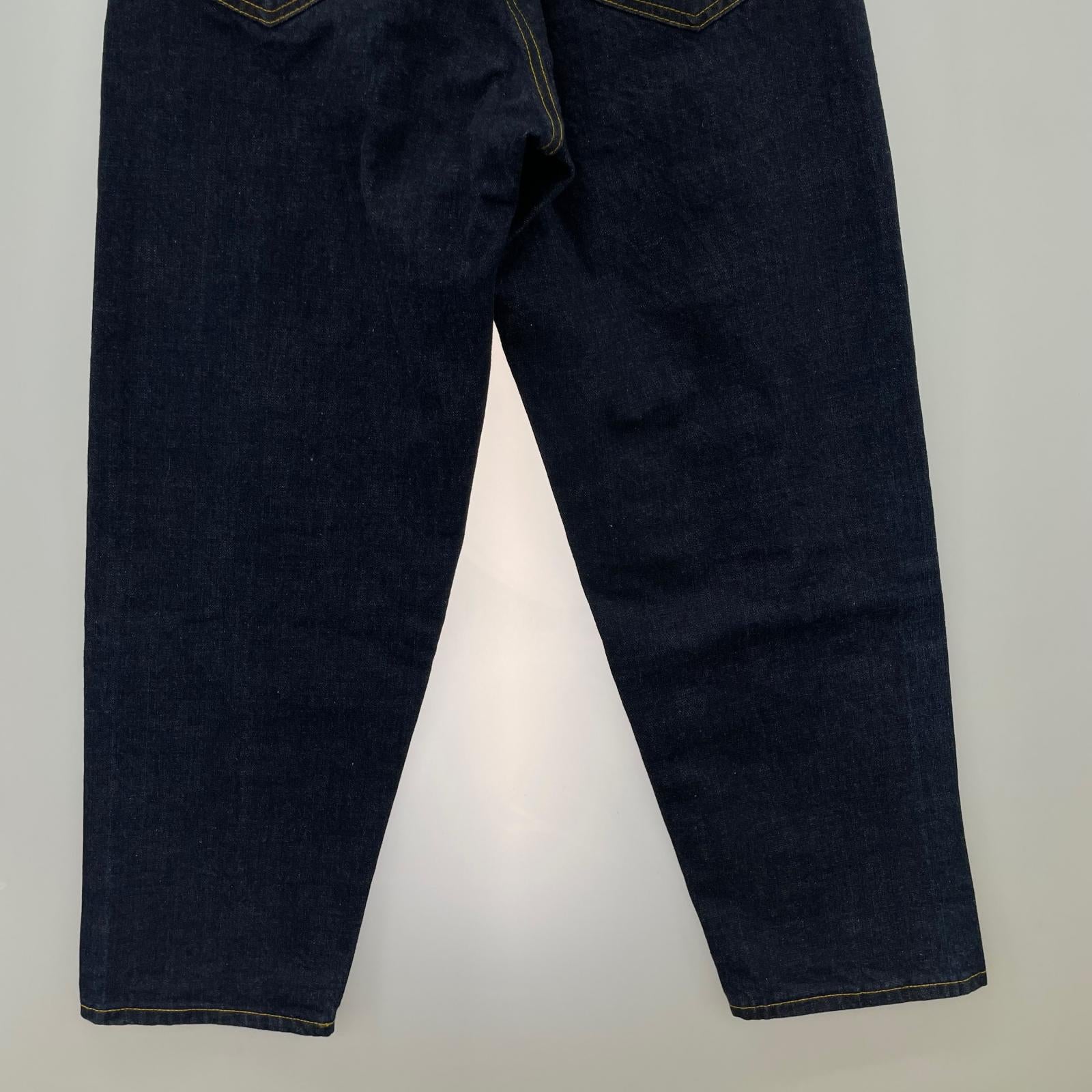 デニムパンツ Selvedge Denim Pant “Baggy” S ネイビー