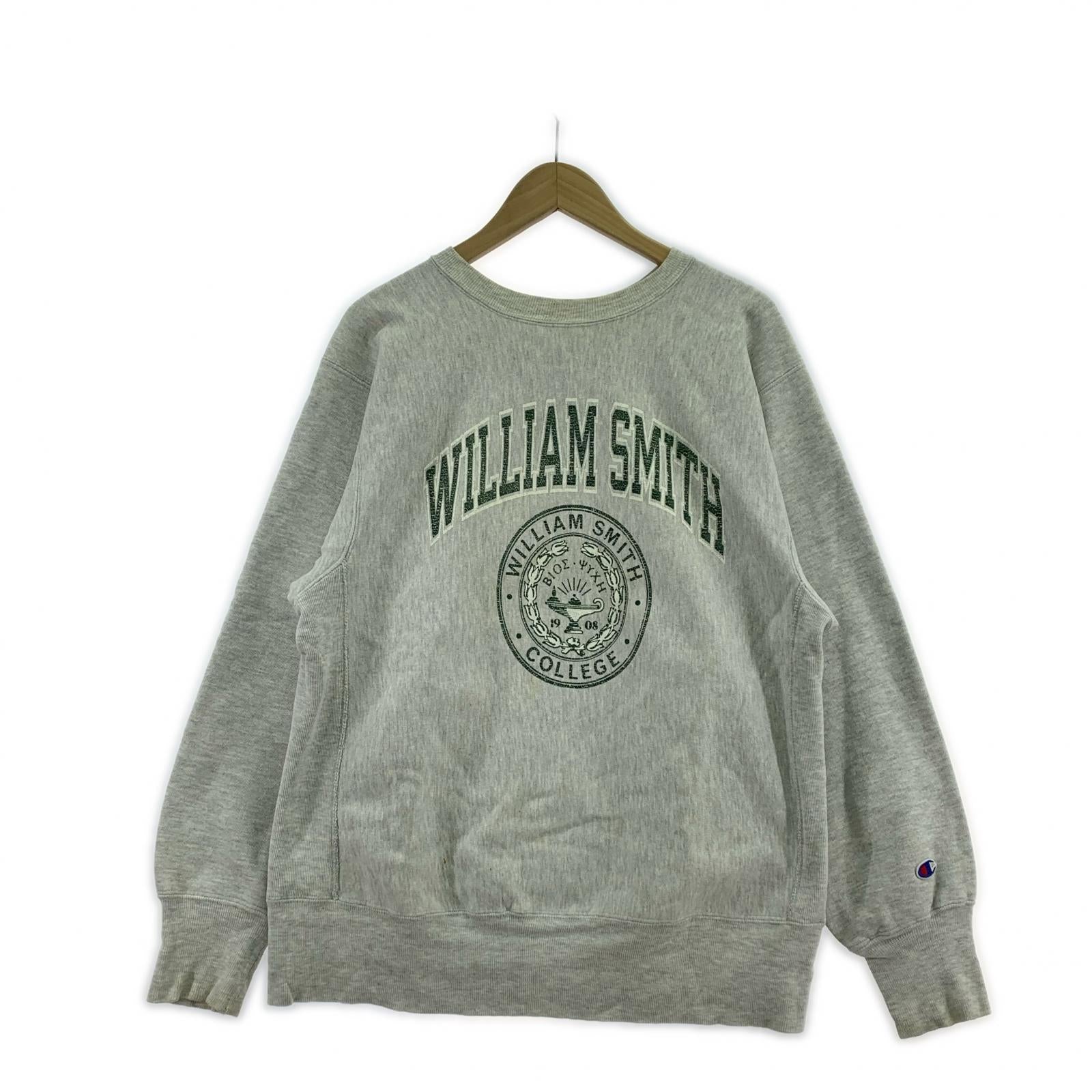 スウェット 90s reverse weave グレー