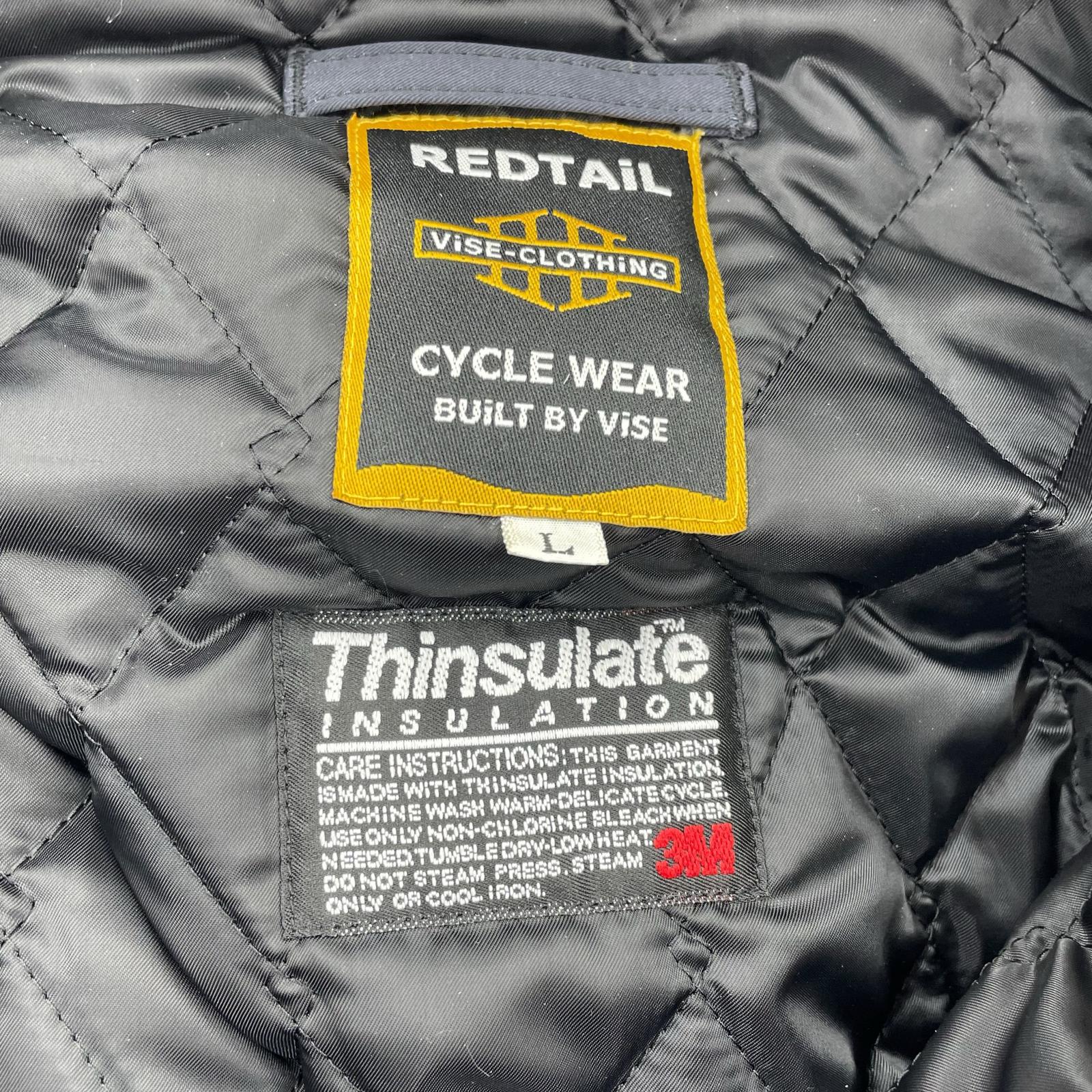 ジャケット RED TAiL N-3B Motorcycle Jacket 紺 L L ネイビー