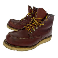 ブーツ 8875 四角犬タグ MOC TOE 25cm レッド