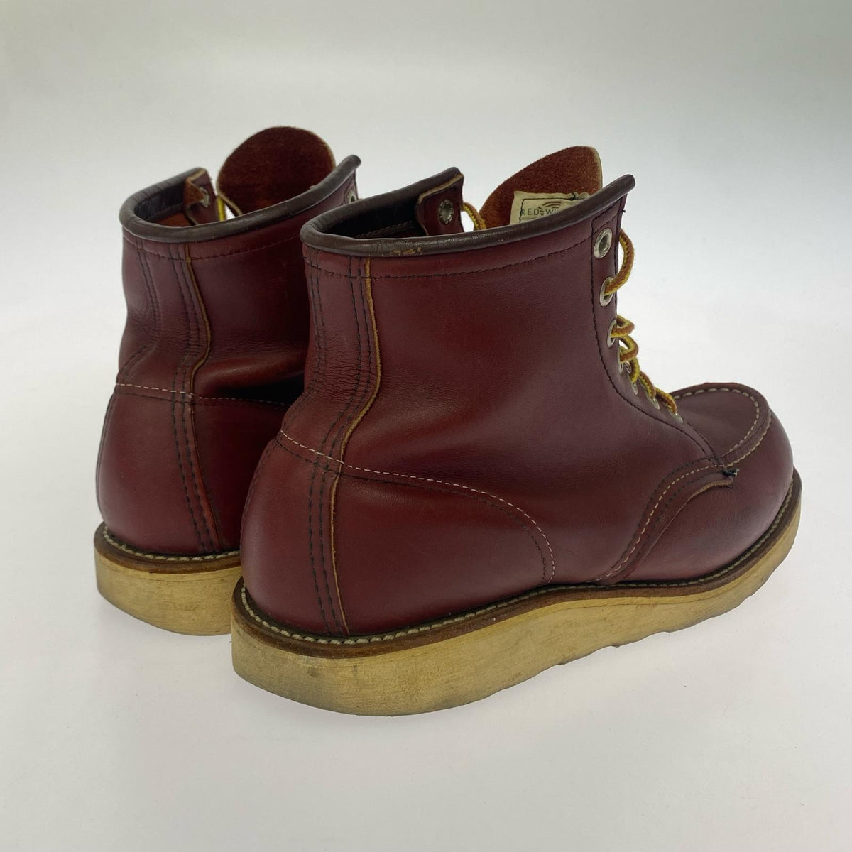 ブーツ 8875 四角犬タグ MOC TOE 25cm レッド