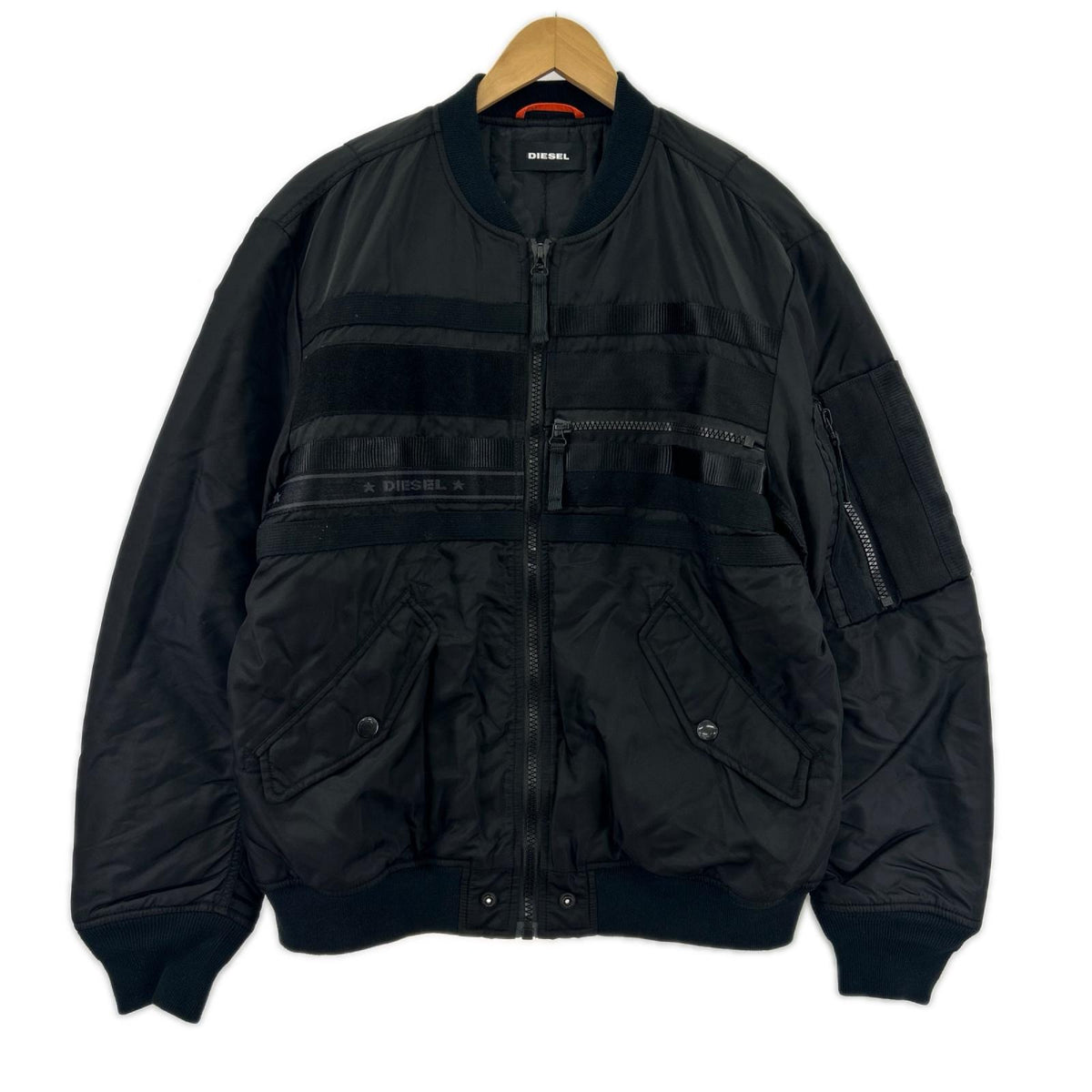 ジャケット MA-1 ギミックジャケット Black (L) L ブラック