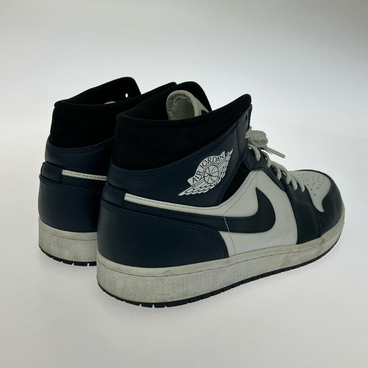 スニーカー 554724-411 AIR JORDAN 1 MID Dark Teal/Armory Navy 28.5cm 28.5cm (US10 1/2 UK10 EU47)