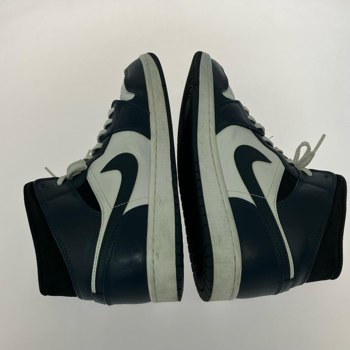 スニーカー 554724-411 AIR JORDAN 1 MID Dark Teal/Armory Navy 28.5cm 28.5cm (US10 1/2 UK10 EU47)