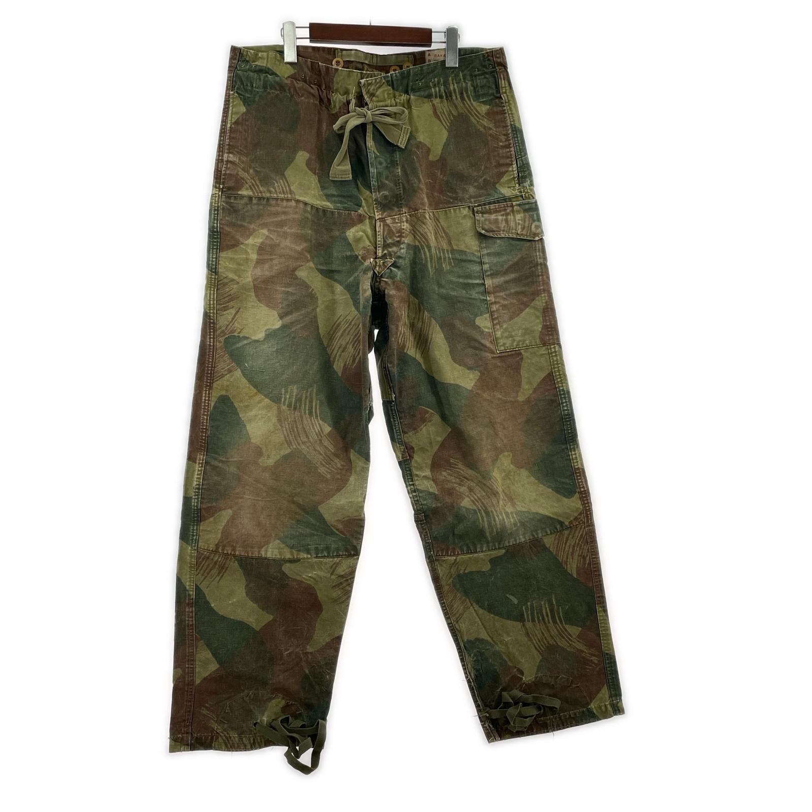 パンツ 50s ベルギー軍 ブラッシュカモカーゴパンツ