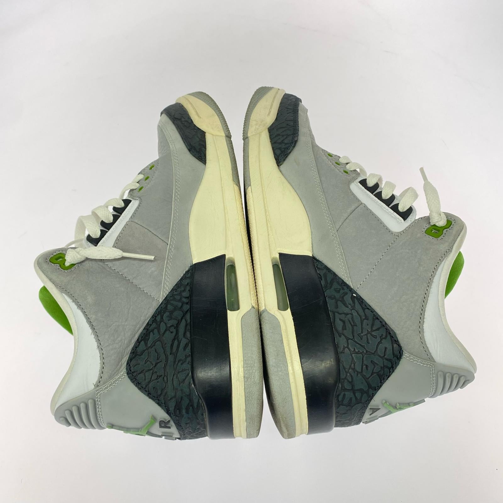 スニーカー Air Jordan 3 Retro Chlorophyll (27.5) 27.5cm (US9 1/2 UK9 EU45) グレー