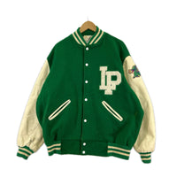 ブルゾン OLD HOWE 90s 袖革ｽﾀｼﾞｬﾝ USA製
