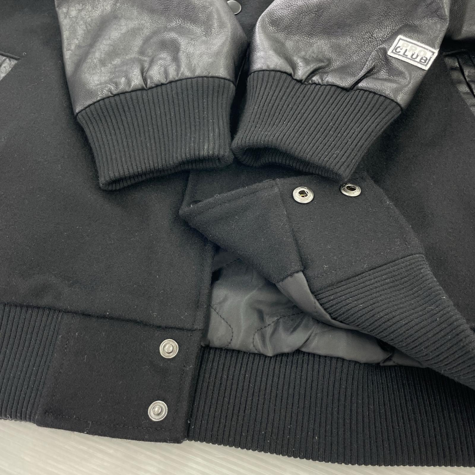 ブルゾン tokyo drive car club varsity jacket-M M ブラック