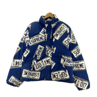 ダウンベスト 17AW License Plate Puffy Jacket S
