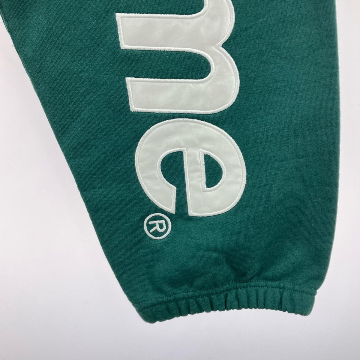 パンツ 24AW Satin Applique Sweatpan M グリーン