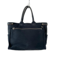 トートバッグ GIRL NAKED TOTE BAG キャンバス 紺