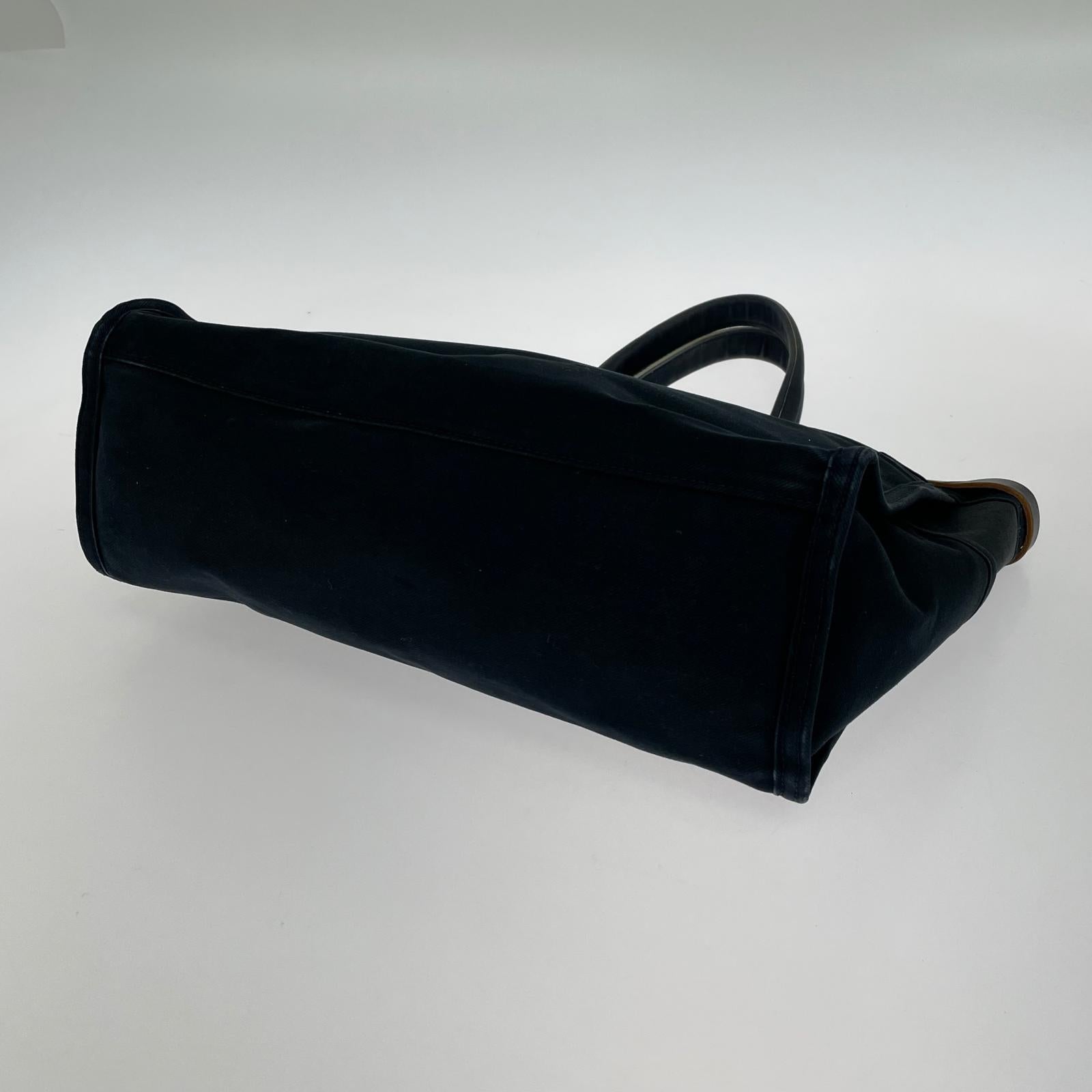トートバッグ GIRL NAKED TOTE BAG キャンバス 紺