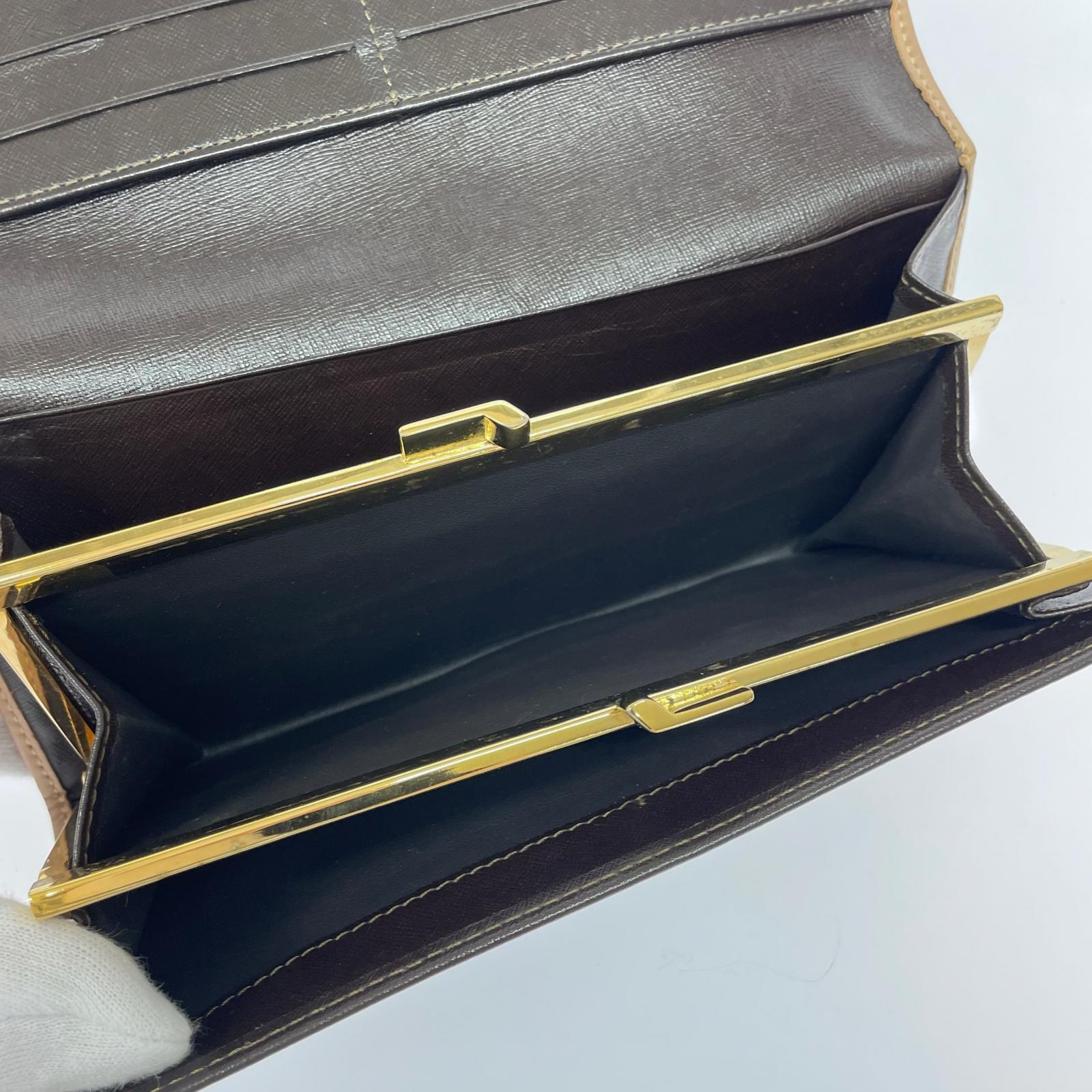CELINE マカダム　ロングウォレット