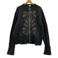ジャケット CALL PAPER-CUT KNIT BLOUSON 25AW ブラック