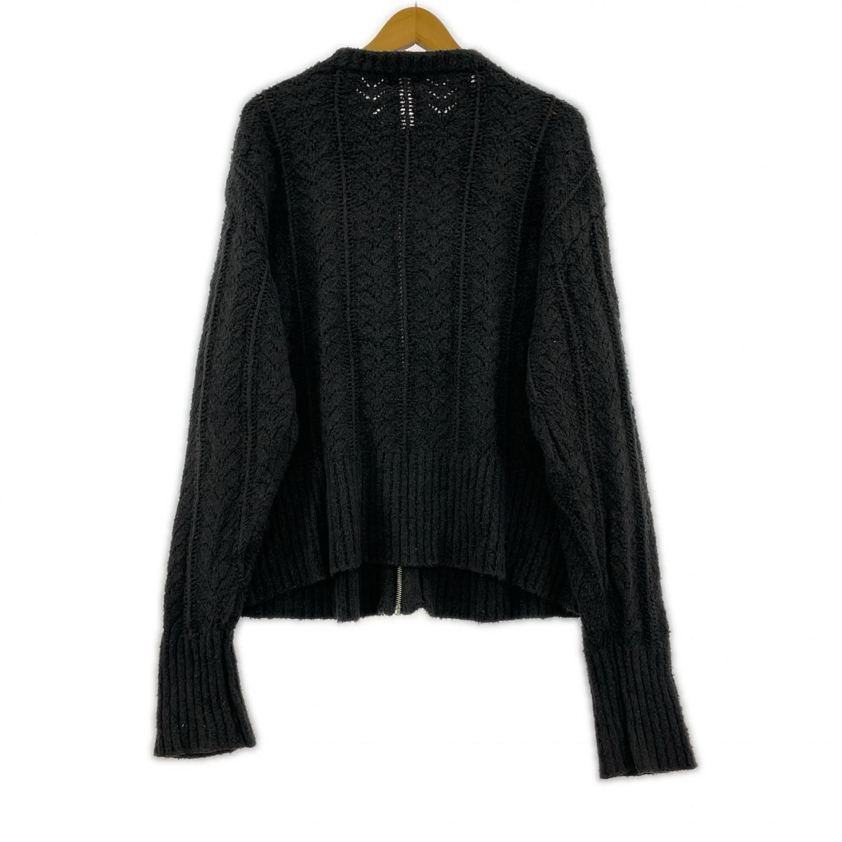 ジャケット CALL PAPER-CUT KNIT BLOUSON 25AW ブラック