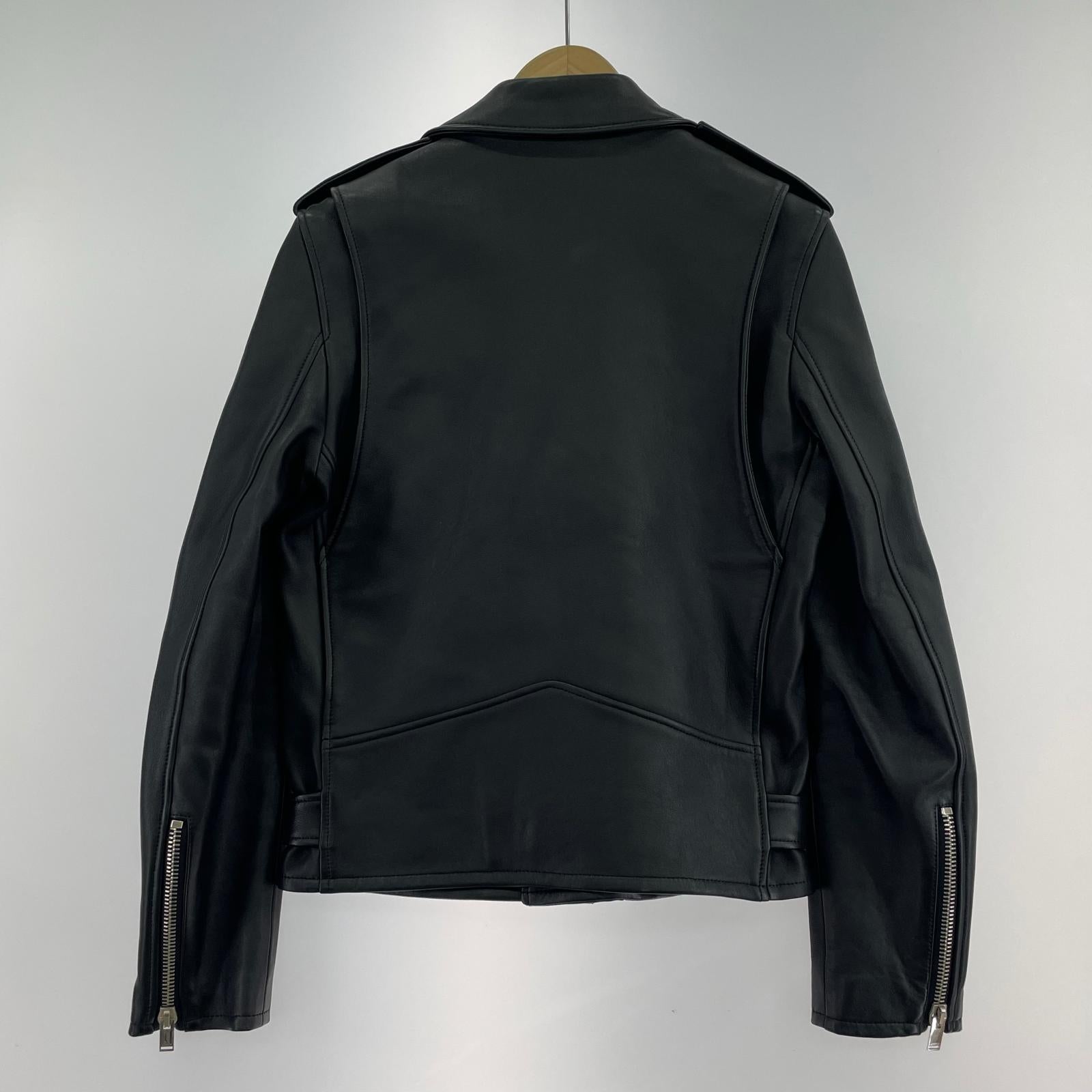 ジャケット LAMB LEATHER W-RIDERS 46 BLK LH22-0226 46 ブラック