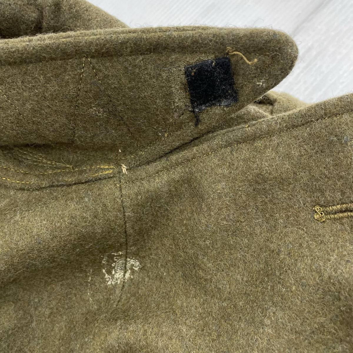 ジャケット ｲｷﾞﾘｽ軍 53年 ｸﾞﾚｰﾄｺｰﾄ ﾀﾞﾌﾞﾙﾌﾞﾚｽﾄ ｶｰｷ (3)