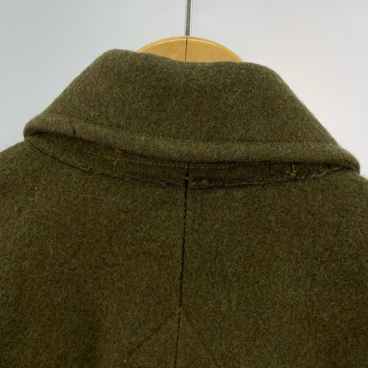 ジャケット ｲｷﾞﾘｽ軍 53年 ｸﾞﾚｰﾄｺｰﾄ ﾀﾞﾌﾞﾙﾌﾞﾚｽﾄ ｶｰｷ (3)