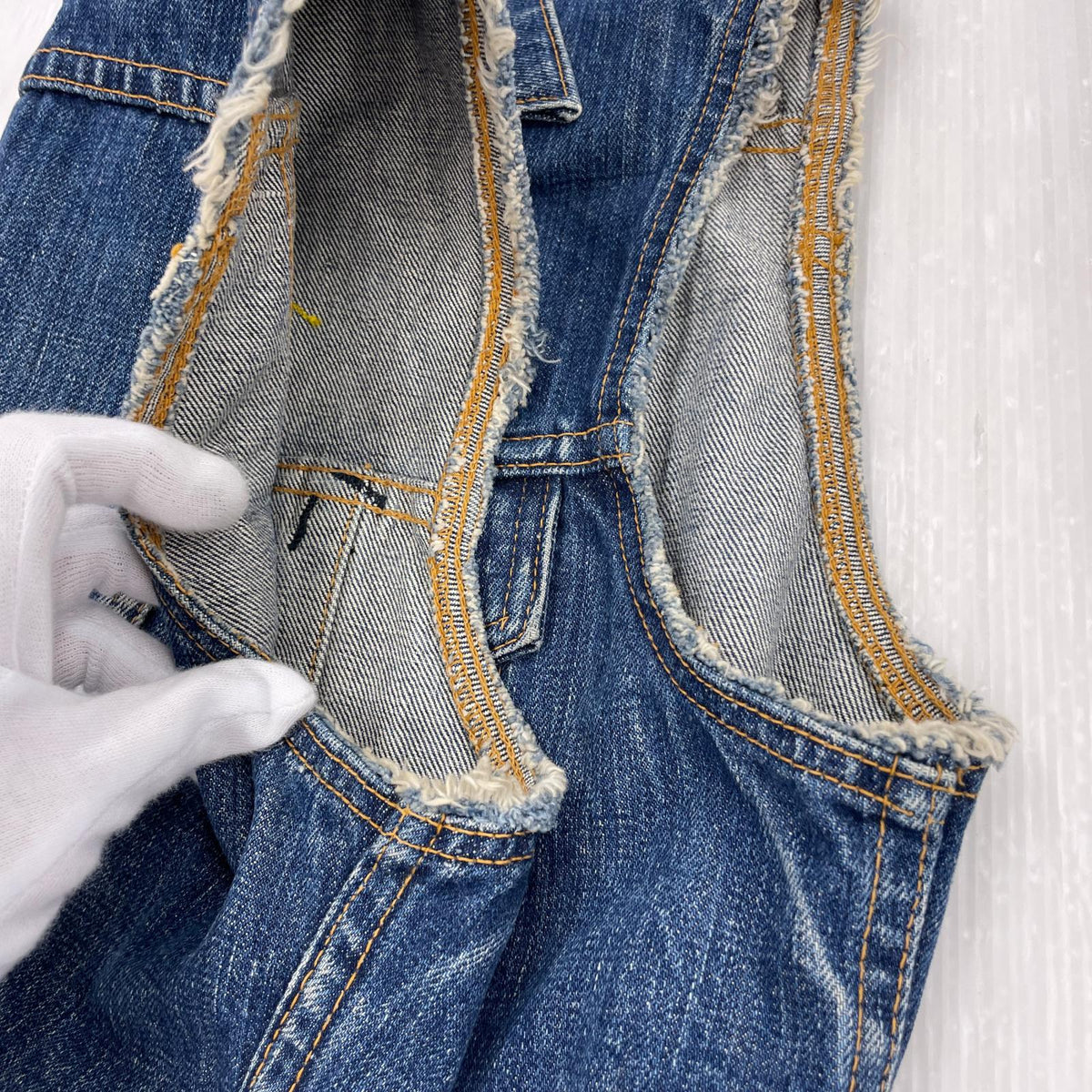 長袖シャツ Levi's 70s BIGE 70505 カットオフ デニムジャケット