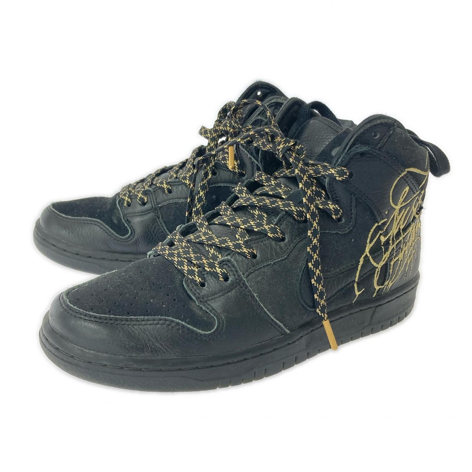 スニーカー ×FAUST SB DUNK HIGH PRO QS 27cm (US9 UK8 1/2 EU44) ブラック