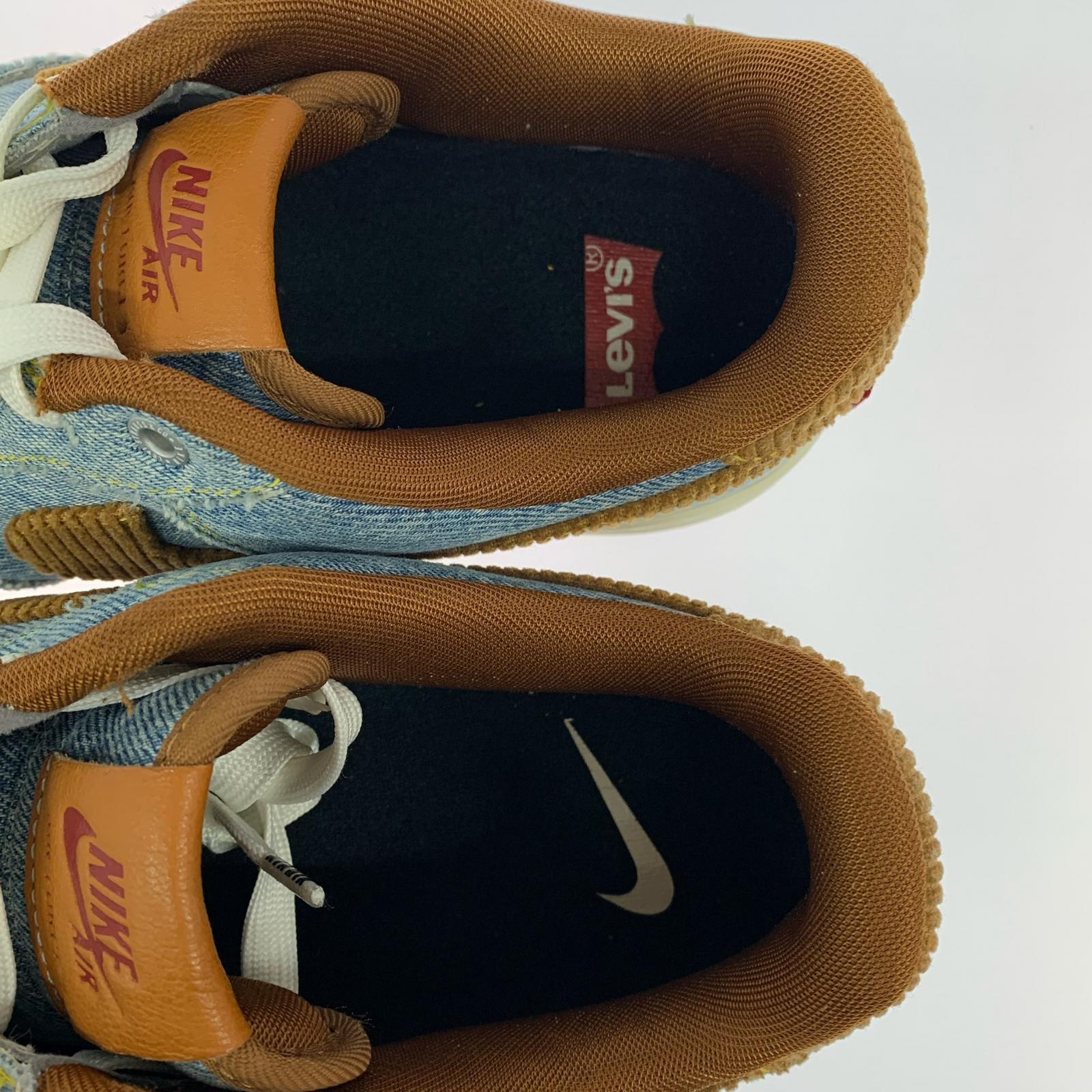 スニーカー AIR FORCE 1 BY YOU 27cm (US9 UK8 1/2 EU44) ブルー