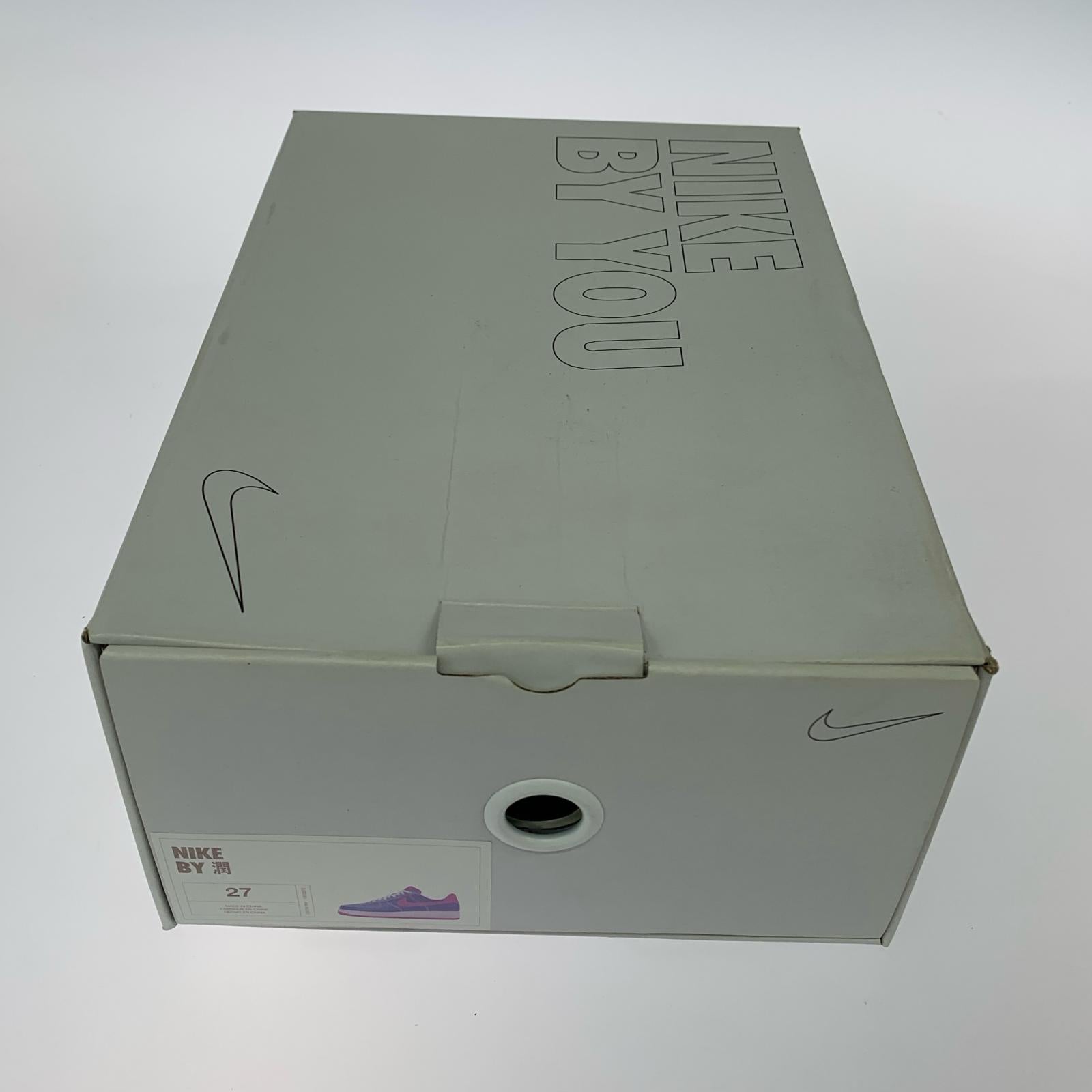 スニーカー AIR FORCE 1 BY YOU 27cm (US9 UK8 1/2 EU44) ブルー
