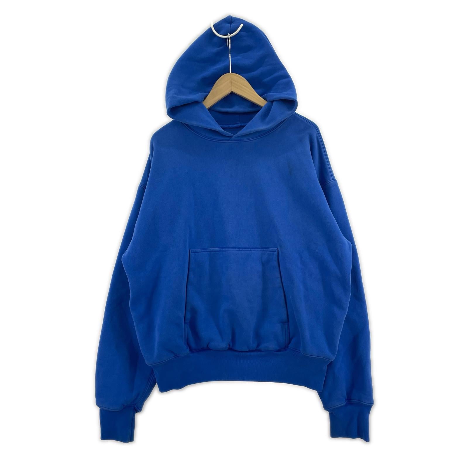 パーカー YEEZY GAP Double Layer P Hoodie BLUE L ブルー