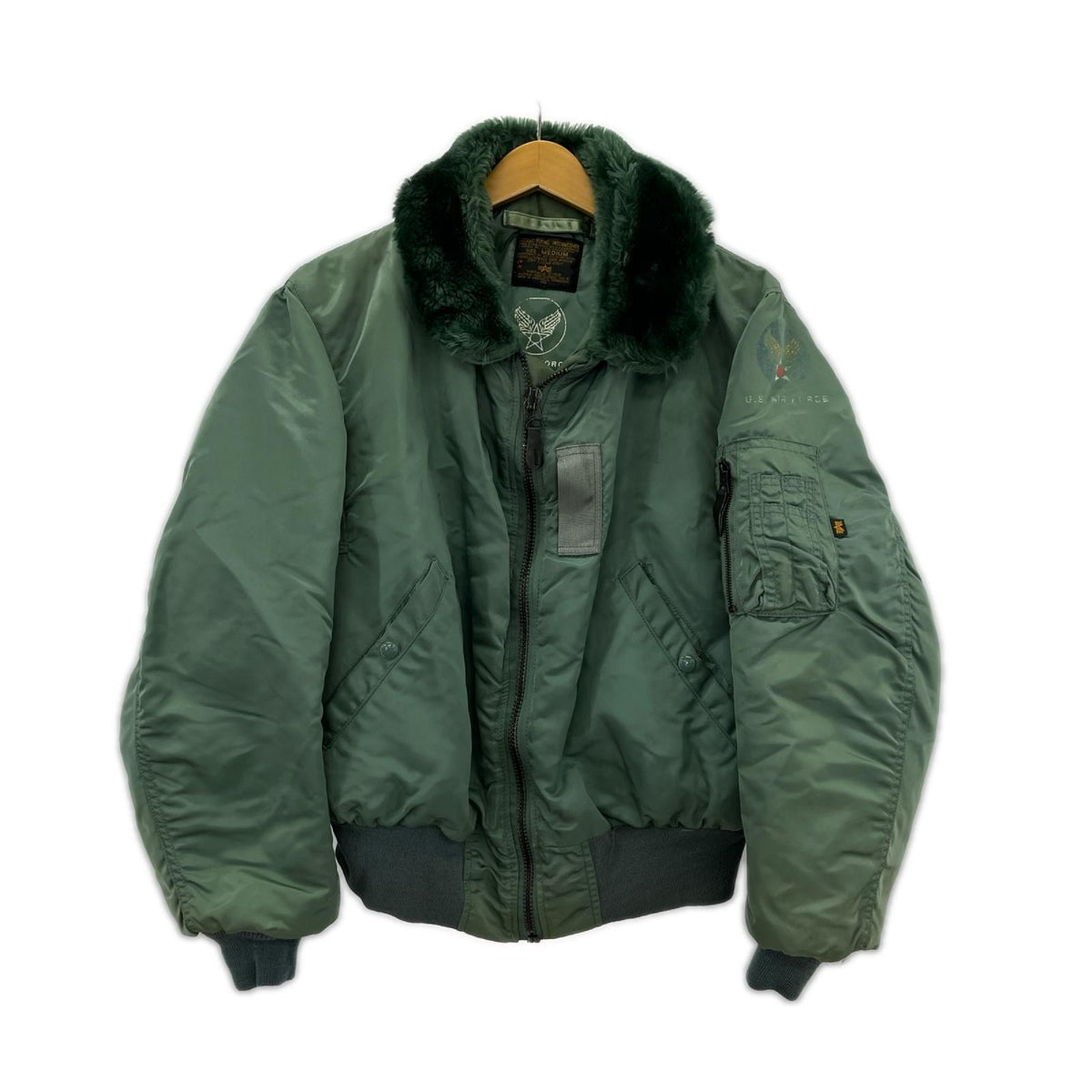 ジャケット VINTAGE B-15D フライトジャケット M