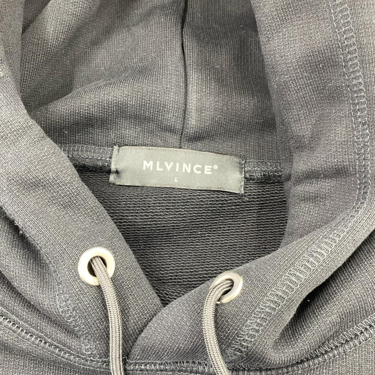 パーカー MLVINCE 23aw パーカー L ブラック