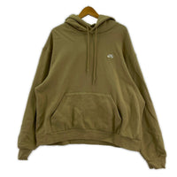 パーカー FLEECE PULLOVER SKATE HOODIE ベージュ