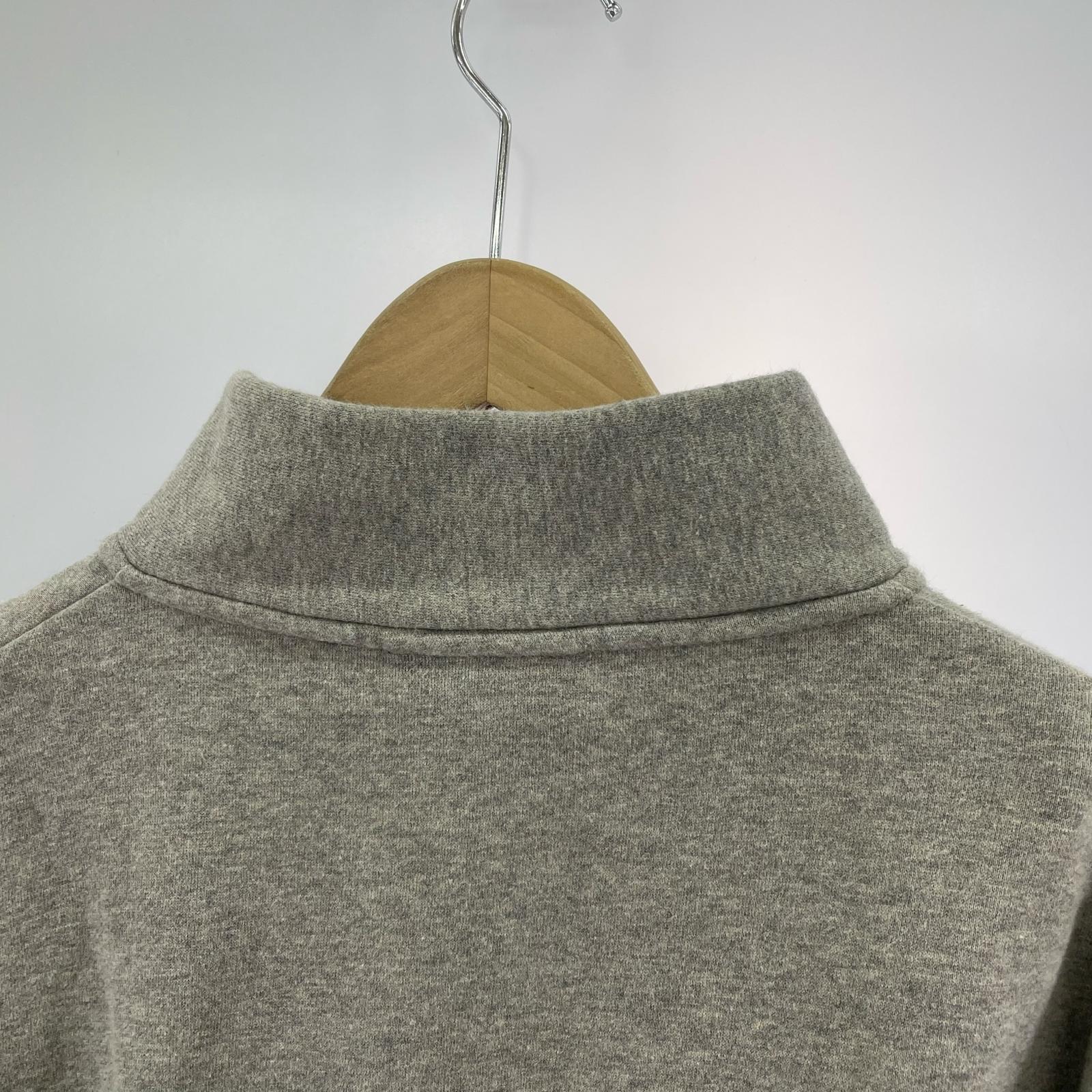 スウェット ESSENTIALS FEAR OF GOD 21SS Mock Neck Half Zip Pullover Sweater グレー (XS) グレー
