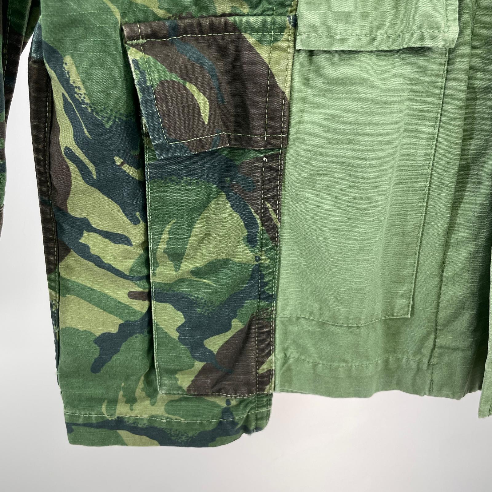ジャケット OFF-WHITE FIELD JACKET OVERDYED カモ柄 (XXS)