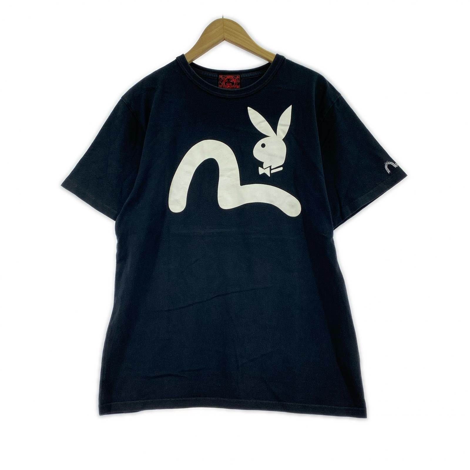 半袖Ｔシャツ × PLAYBOY 黒（44） ブラック