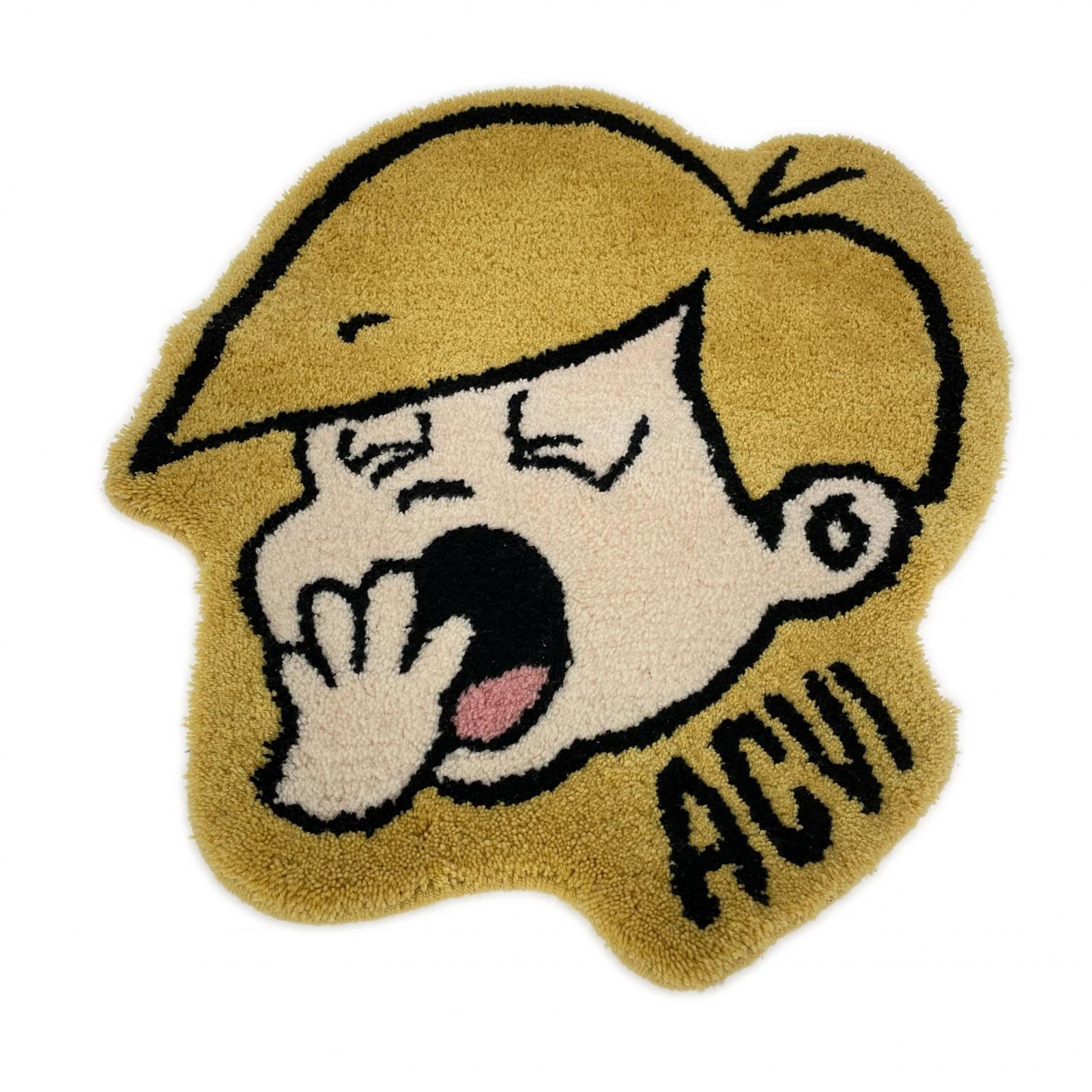 その他アクセサリー AKUBI miyoshi rug ブラウン