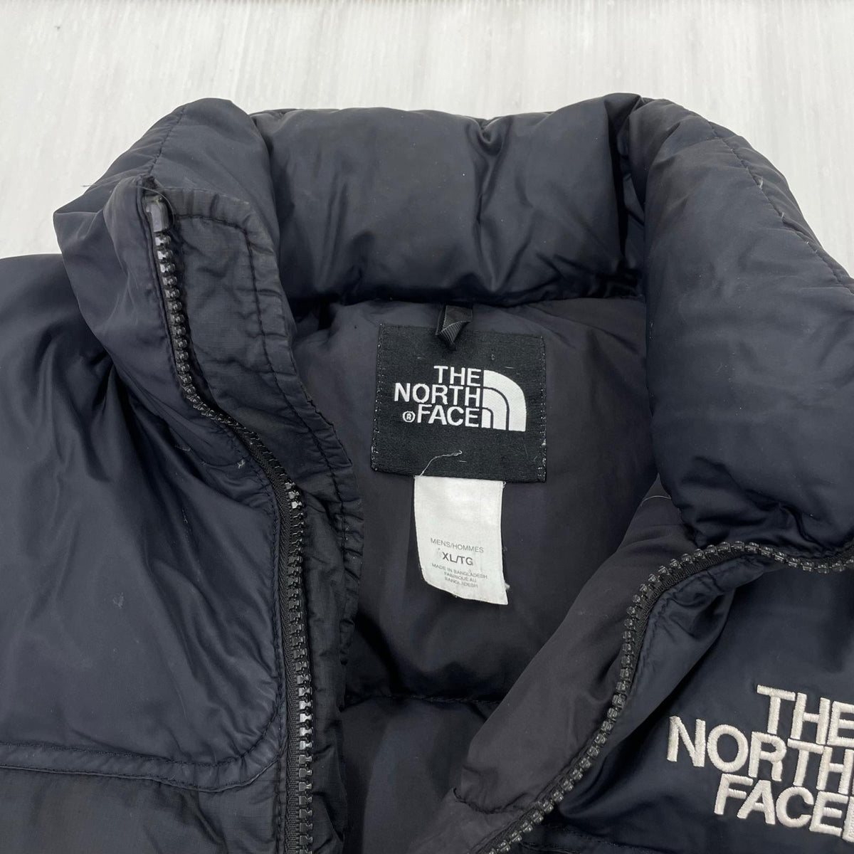 ダウンベスト NUPTSE VEST XL ブラック