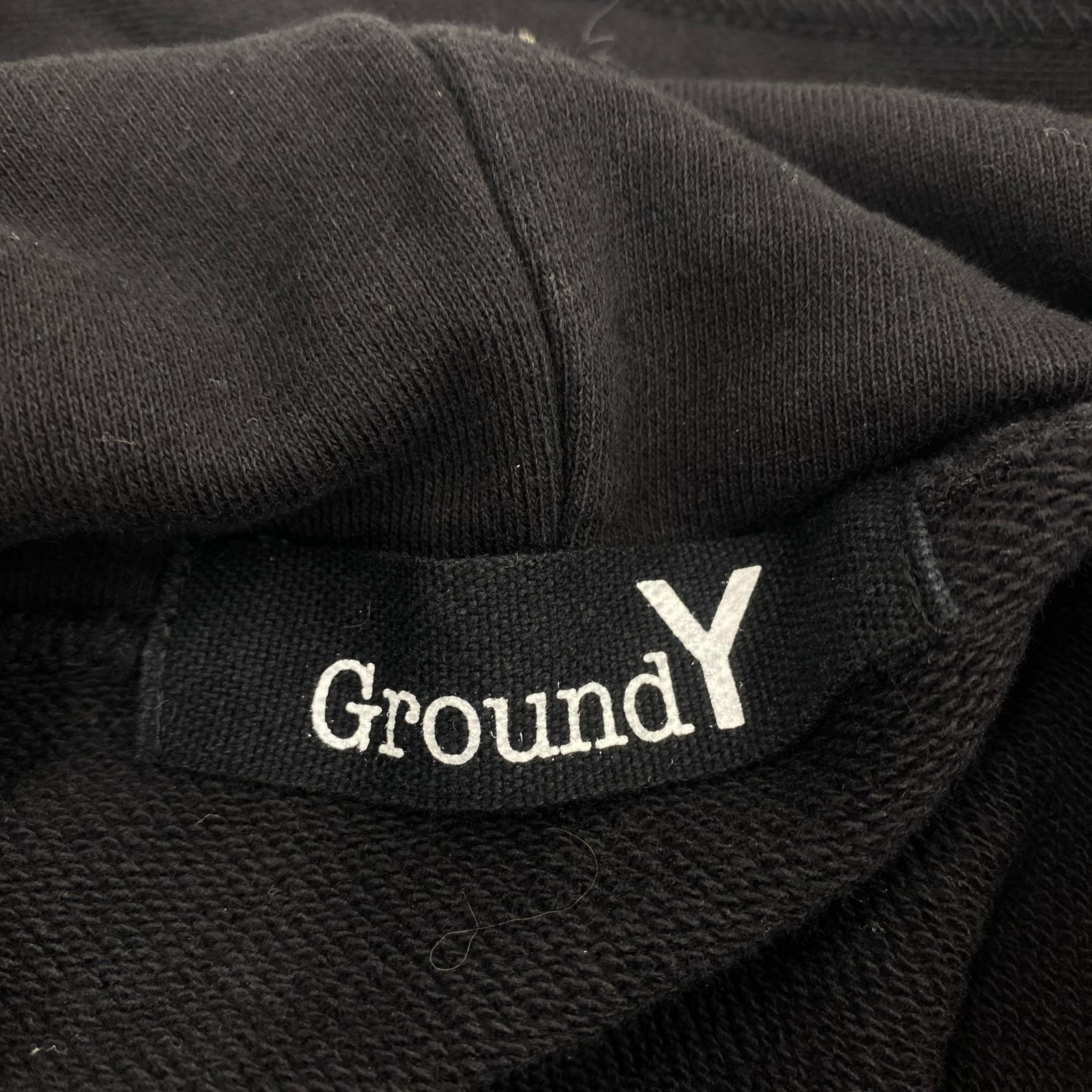 パーカー GROUND Y 黒 (4) 4 ブラック