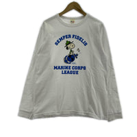 長袖Ｔシャツ スヌーピー L ホワイト