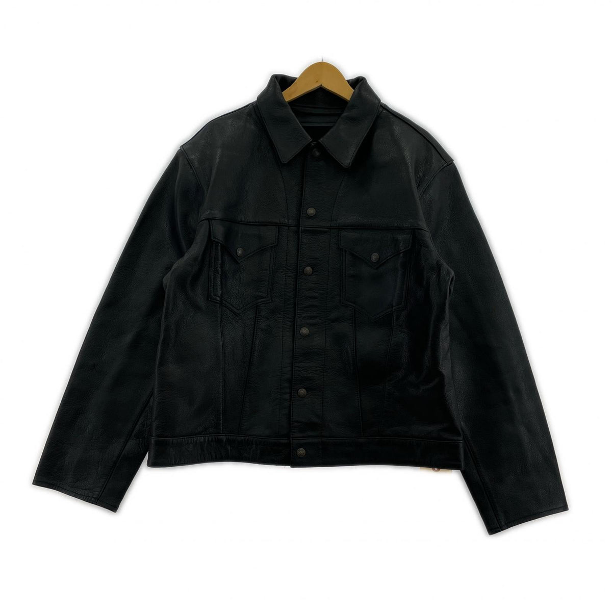 レザージャケット PENNEYS 60s Leather Tracker Jacket 黒 L ブラック