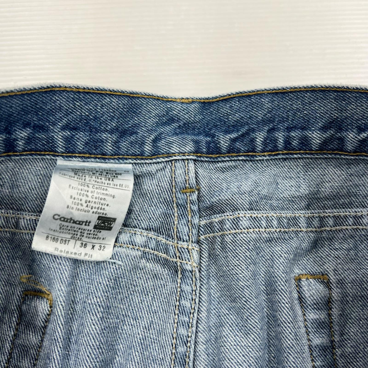 デニムパンツ 00s/USA製/Relaxed Fit 36 ブルー