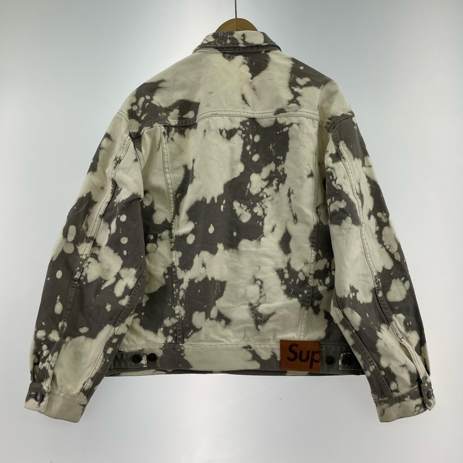 ジャケット Denim Trucker Jacket Bleached (M) M